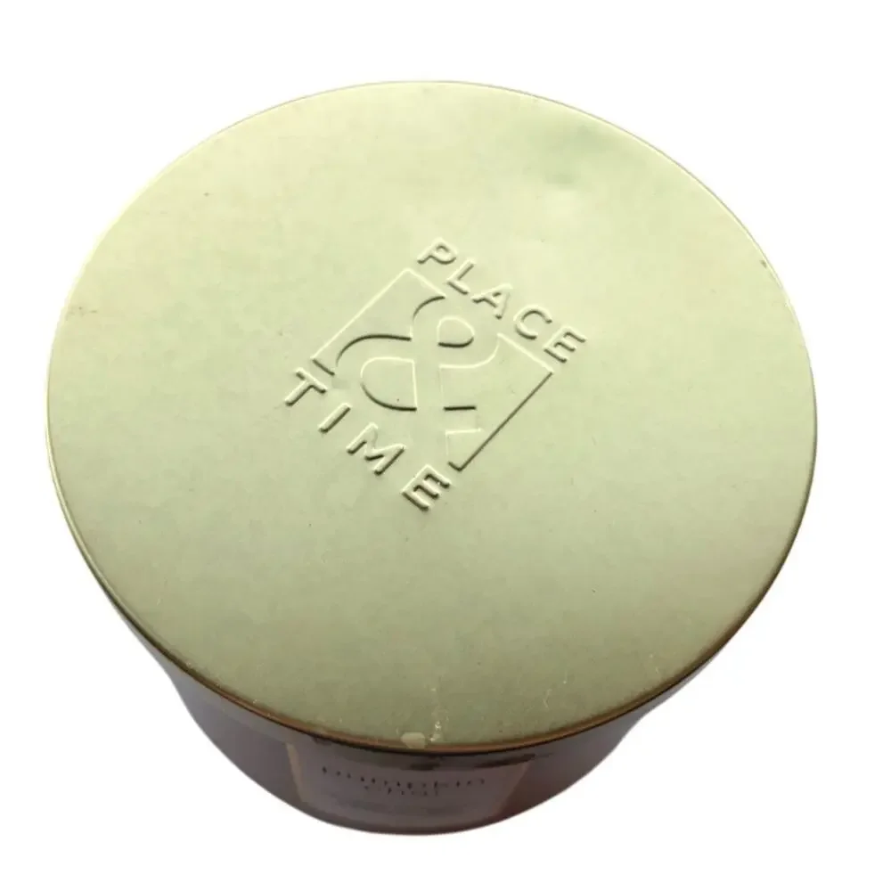 Place & Time Fall Candles Pumpkin Chai 3-Wick 15oz Candle Scented NEW 25 Hr Burn